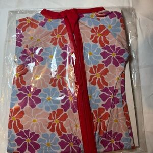 Colorful Floral Bamboo Zippy Size 0-3